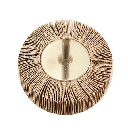 Forney Flap Wheel, Shank Mounted, 3 in x 1 in 71687